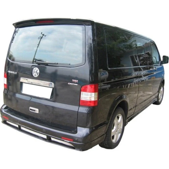 Volkswagen Multivan T5 için Arka Tampon Altı (Paçalıksız) 2 Parça Fiber 2003-2010