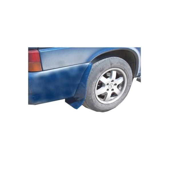 Volkswagen Transporter T5 için Arka Tampon Altı (Paçalıkla) 2 Parça Fiber 2003-2010