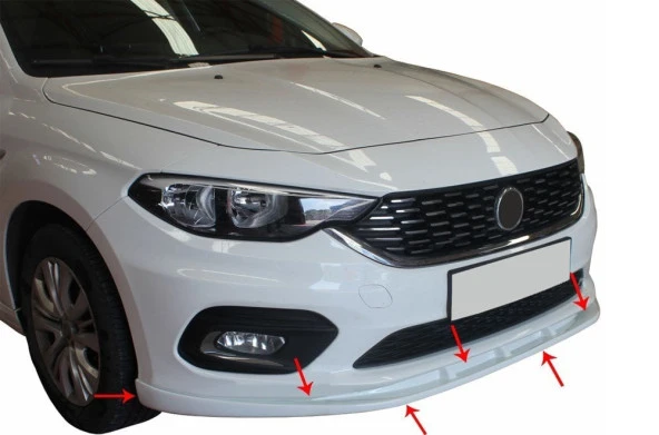 Fiat Egea Ön için Tampon Altı Fiber 2015 Ve Sonrası