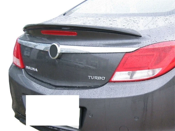 Opel Insignia A için Sedan Spoiler Bagaj Gt Fiber 2008-2013 - Resim 2