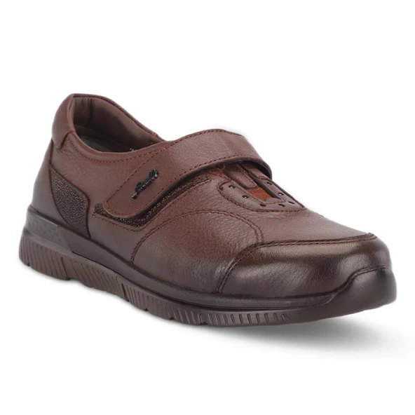 FORELLİ GOLDEN ORTOPEDİK DERİ KEMİK ÇIKINTISI KADIN AYAKKABI ürün görseli 1