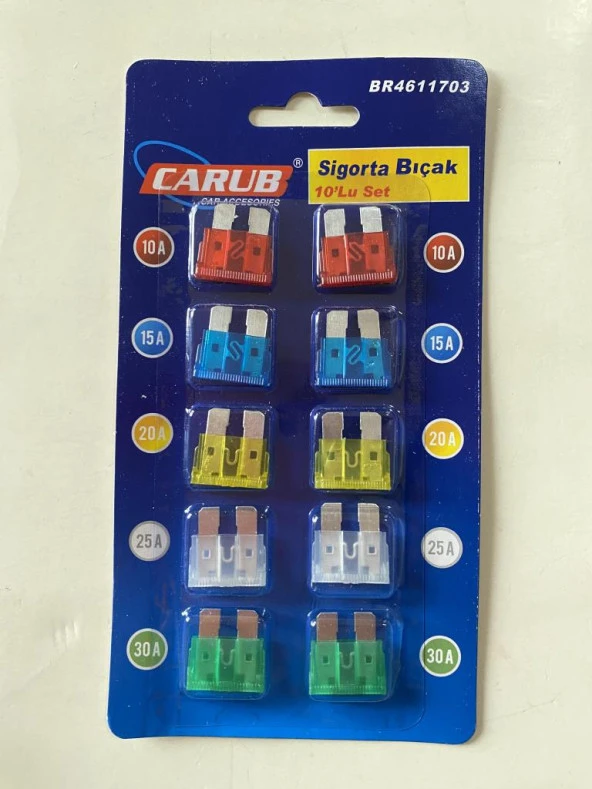 Carub Sigorta Bıçak 10lu BR4611703