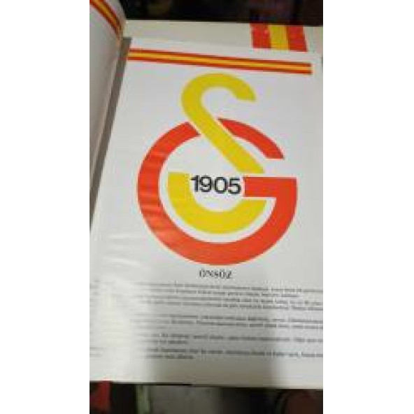 GALATASARAY TARİHİ 1905-1985 - Ciltli ve Şömizli Süleyman TEKİL