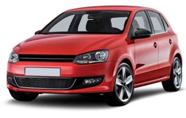 Volkswagen Polo 6R-6C için (2009-2017) Batman Yarasa Ayna Kapağı (Piano Black)