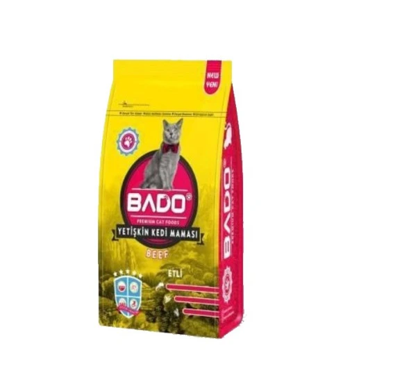 Bado Etli Yetişkin Kedi Maması 1.5 KG