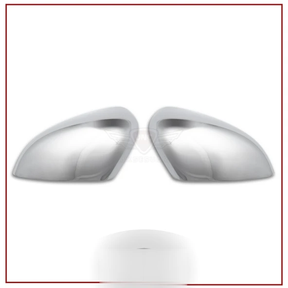 Renault Clio 4 için Ayna Kapağı 2012-2018 Paslanmaz Çelik ürün görseli