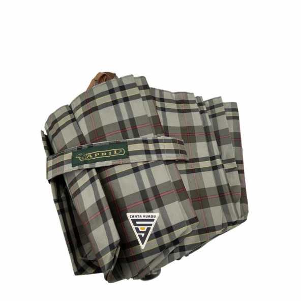 April A238L Otomatik Special Ekose B6 Şemsiye - Resim 4