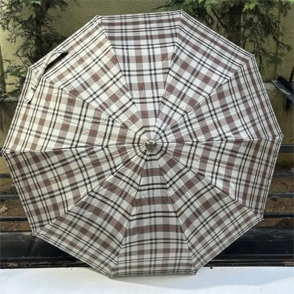 April A238L Otomatik Special Ekose B6 Şemsiye - Resim 7