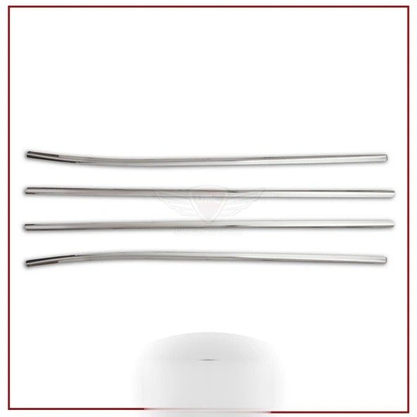 Hyundai Blue-Solaris Cam için Çıtası -2012 Paslanmaz Çelik ürün görseli