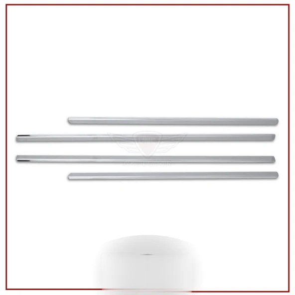 Nissan Qashqai Cam için Çıtası 2007-2010 Paslanmaz Çelik ürün görseli 1