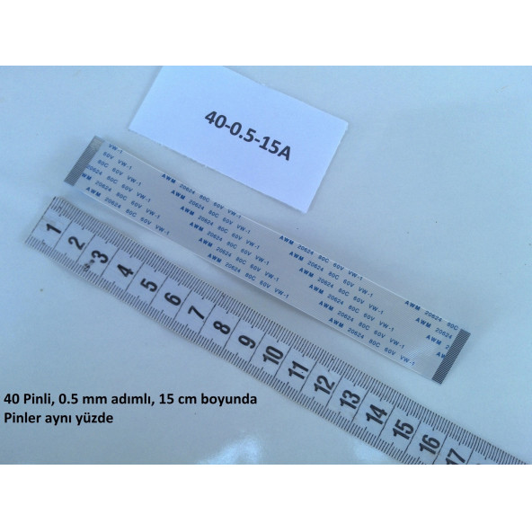 Acer Aspire A115-31 A315-34  Extensa EX215-31  USB I/O  Flex kablosu 50.HE3N8.001  40-0.5-15A - 3