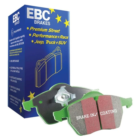 EBC Greenstuff 2000 Series Sport Brake Pads (FRONT) DP21536