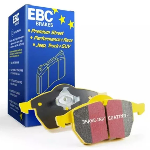EBC YELLOWSTUFF BRAKE PADS BMW 5.20 (E60) DP41449R ürün görseli 1