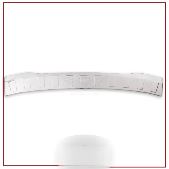 Ford Courier Arka için Tampon Üstü Koruma -2014 Paslanmaz Çelik ürün görseli