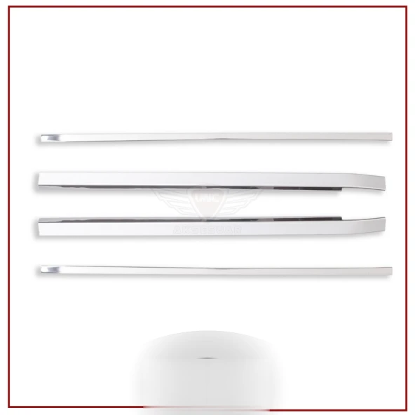 Fiat Fiorino Uyumlu Sürgülü Kapı Çıtası -2007 Paslanmaz Çelik Parça - Resim 3