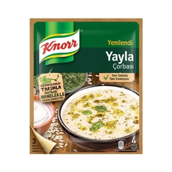 Knorr Yayla Çorbası