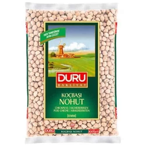 Duru Kocabaşı Nohut 8mm 1000 Gr