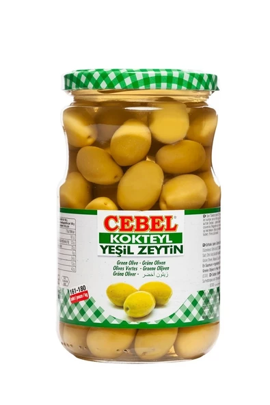 Cebel Kokteyl Yeşil Zeynin 400  Gr Cam
