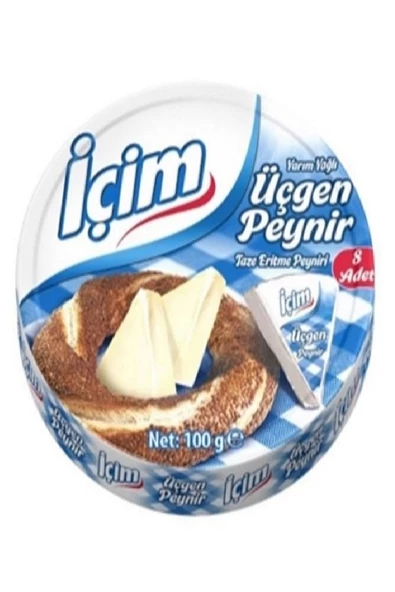 İçim Üçgen Peynir 8 Adt. Y. Yağ