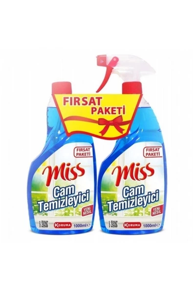 Miss Cam Temizleyici 1000+1000 Ml