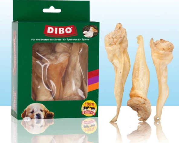 Dibo Köpek Ödül Maması Kurutulmuş Kuzu Kulak 100Gr