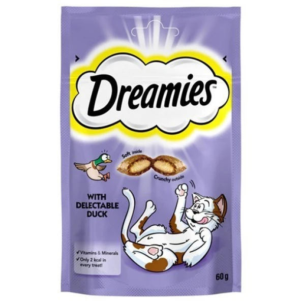 Dreamies Ördekli Kedi Ödülü 60 gr x 12 adet