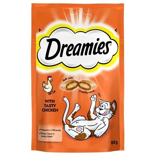 Dreamies Tavuklu Kedi Ödülü 60 gr x 6 Adet