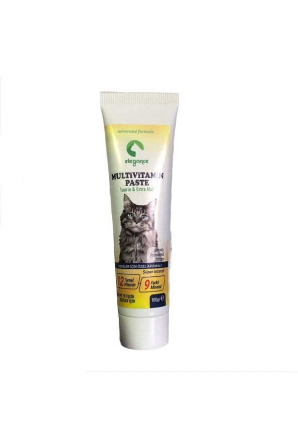 Elegance Multivitamin Paste Kedi Vitamini 100 Gr