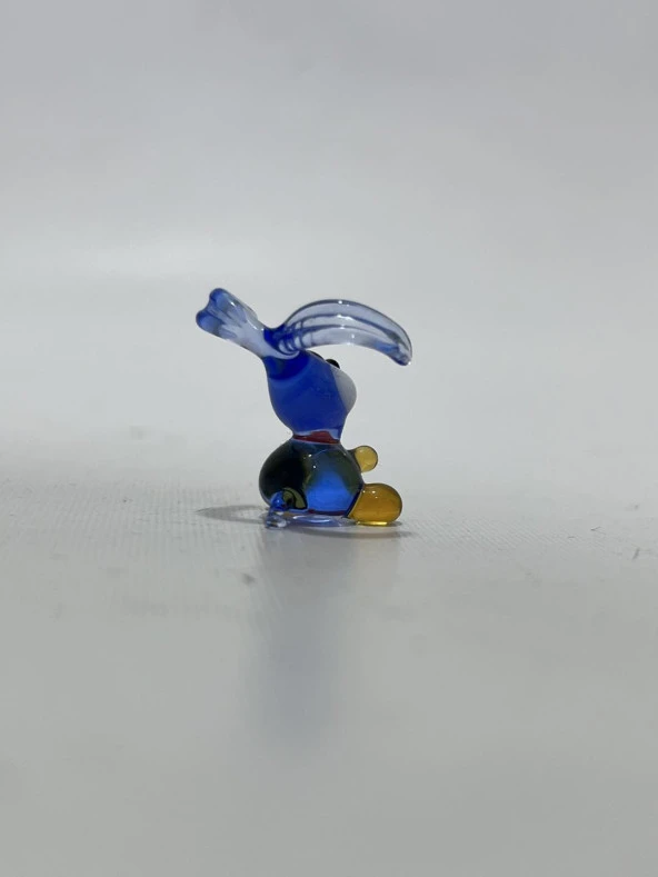 El Yapımı Mini Murano Cam Tavşan Biblo A162-02 - Resim 3