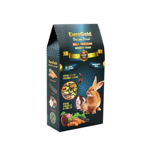 Eurogold Deluxe Kemirgen Hamster Tavşan Ginepig Yemi 650 gr