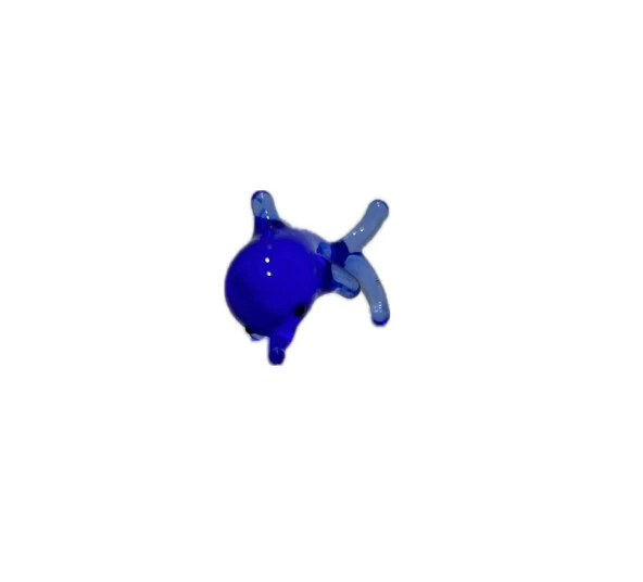 El Yapımı Mini Murano Cam Yunus Biblo A164-07