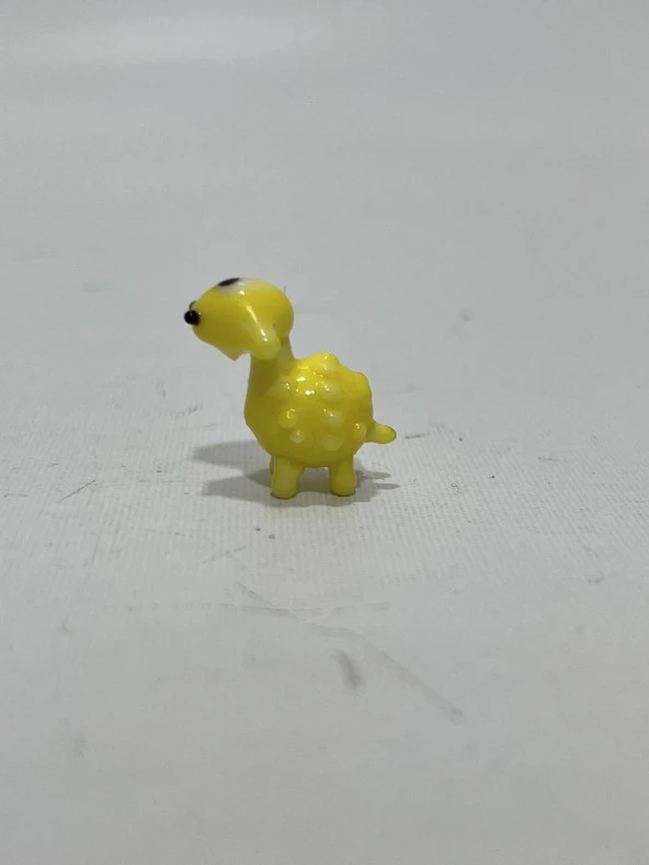 El Yapımı Mini Murano Cam Koyun Biblo A164-04 - Resim 2