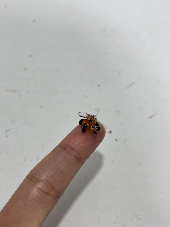 El Yapımı Mini Murano Cam Sivrisinek Biblo A164-08 - 4
