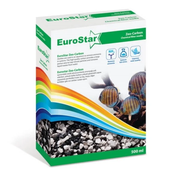 EuroStar Zeo Karbon Akvaryum Dış Filtre Malzemesi 500ml