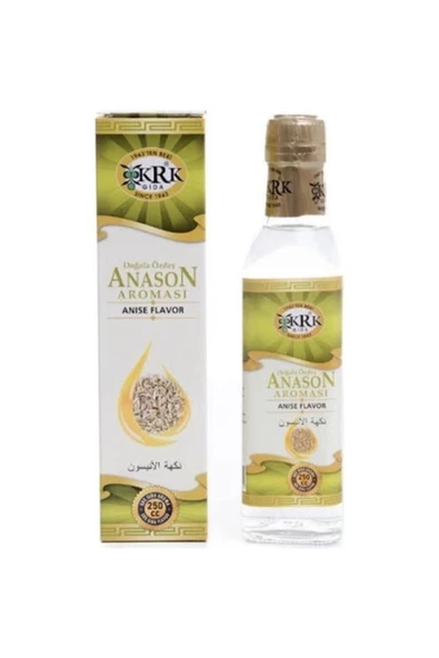 Anason Aroması 250 Ml. Cam Şişede Anason Aroma