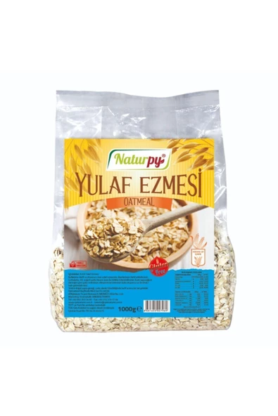 Glutensiz Yulaf Ezmesi 1000 gr (YÜKSEK LİF İÇERİR)