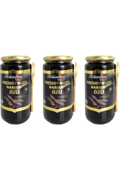 Keçiboynuzu Keçi Boynuzu Özü Harnup Pekmezi 3 Adet 640 gr