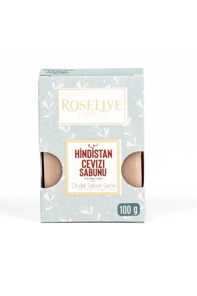 Roselive Doğal Hindistan Cevizi Sabunu 100g