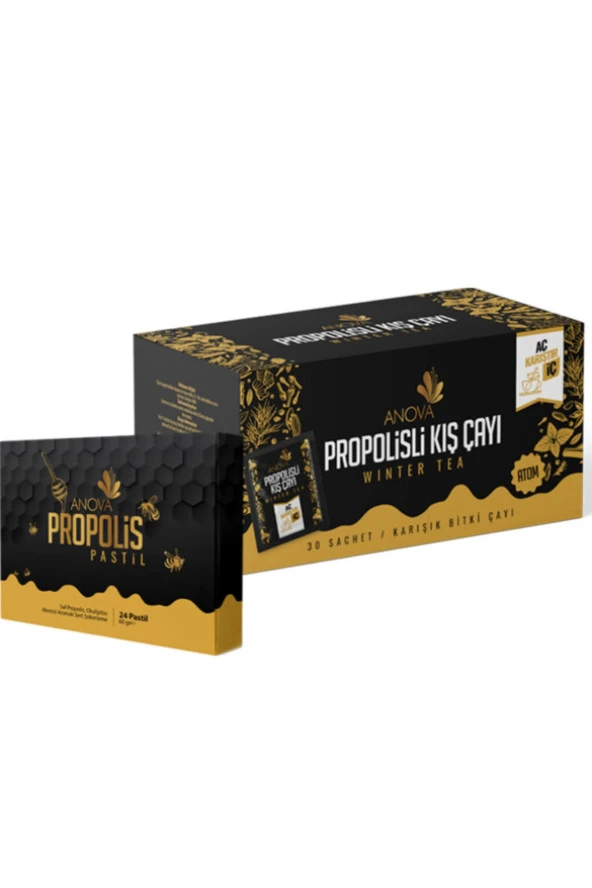 Propolisli Kış Çayı Propolis Pastil