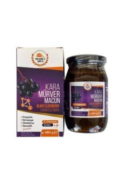 Mesiri Şifa Kara Mürver Macunu 460 gr Yeni Tarihli Orijinal Ürün