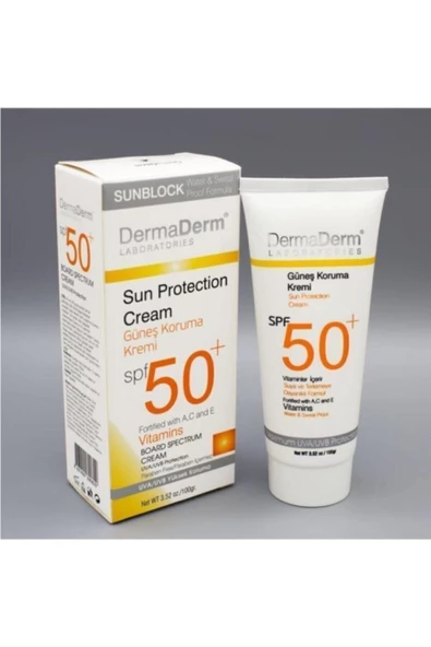 Dermaderm Spf 50+ Güneş Koruma Kremi 100 Ml