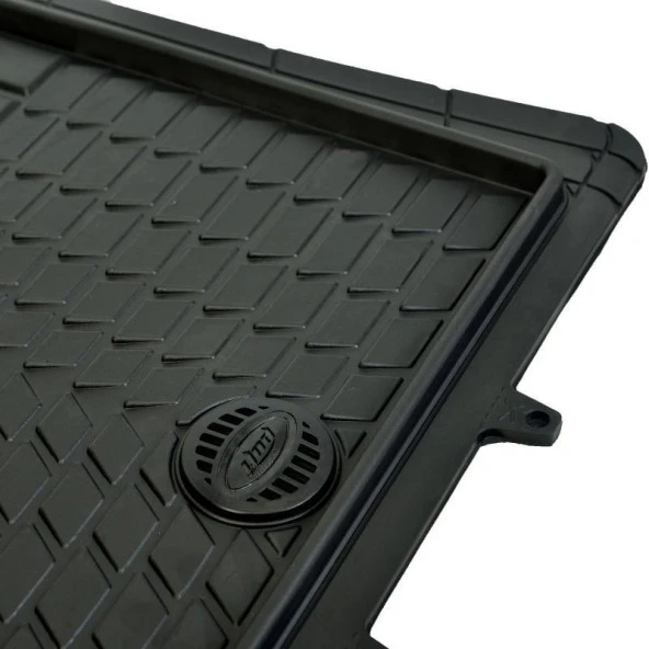 Fiat Panda Uyumlu için Universal Pufi Race Paspas Siyah Renk - Resim 3