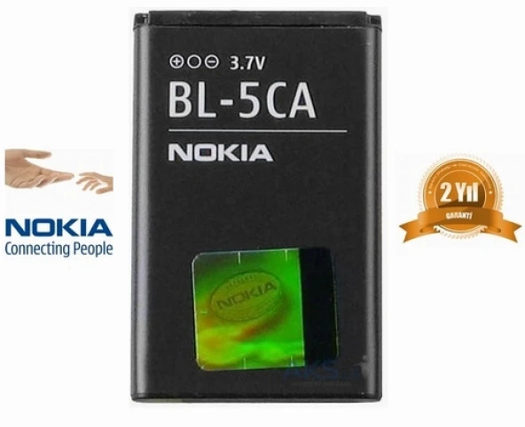 Nokia BL-5CA 2600 (BL5ca 700 mAh Batarya Pil Orijinal Uzun Ömürlü Yüksek Kapasite)