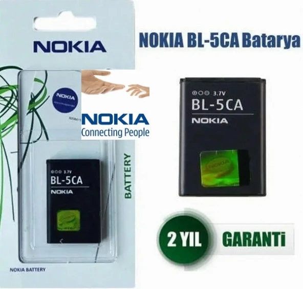 Nokia BL-5CA 7600 (BL5ca 700 mAh Batarya Pil Orijinal Uzun Ömürlü Yüksek Kapasite) ürün görseli 1