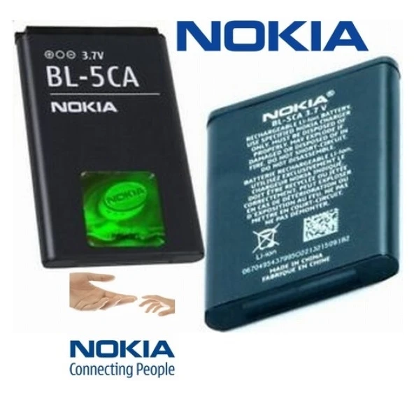 Nokia BL-5CA 1600 (BL5ca 700 mAh Batarya Pil Orijinal Uzun Ömürlü Yüksek Kapasite) ürün görseli 1