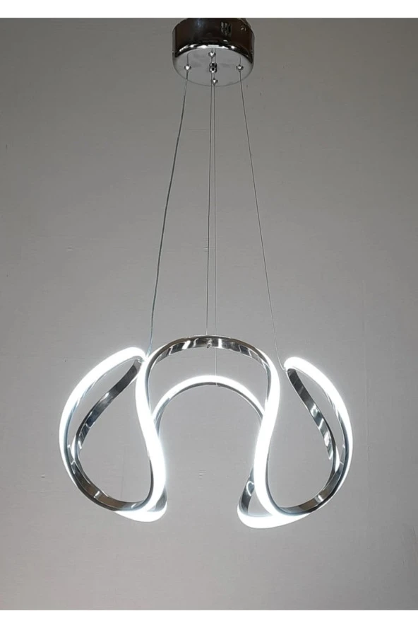 Medusa Modern Sarkıt Krom Led Salon Mutfak Avize