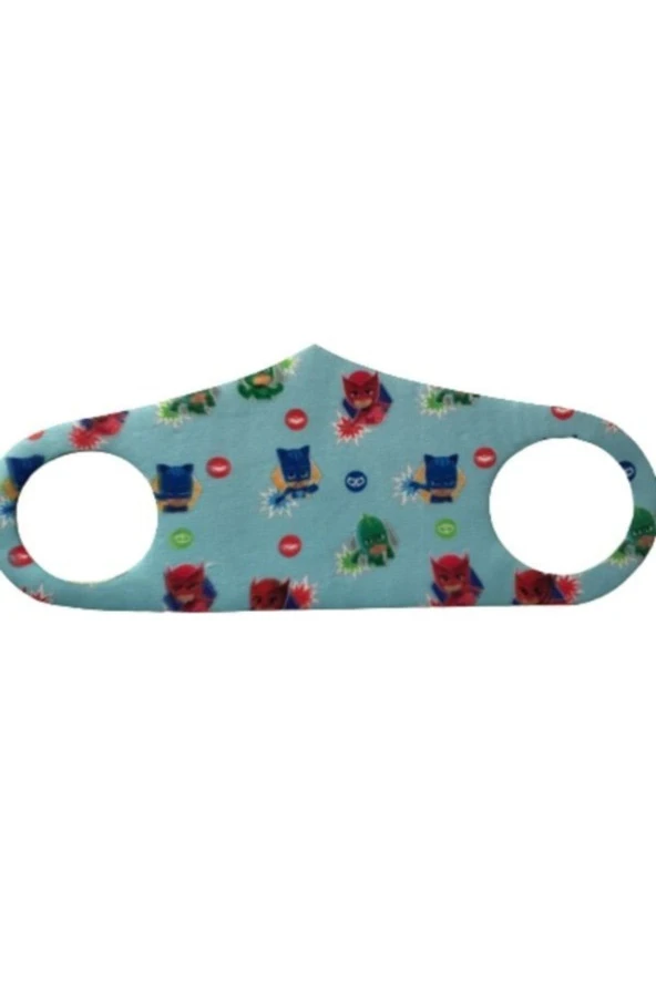 50 Adet Desenli Çocuk Maske (YIKANABİLİR - KARIŞIK MODEL) - 6