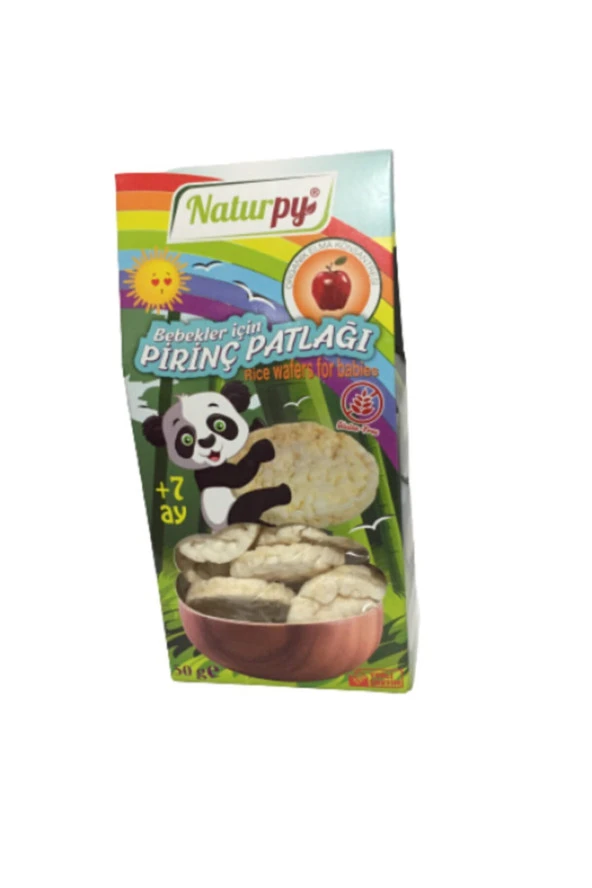Bebekler Için Glutensiz Pirinç Patlağı (koruyucu-renklendirici Ve Şeker Içermez)