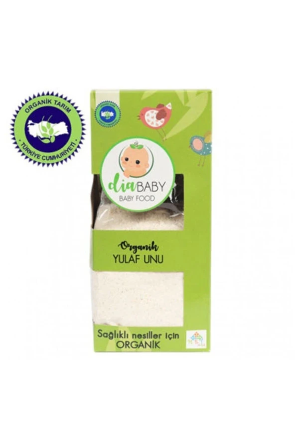 Organik Bebek Yulaf Unu 330 Gr