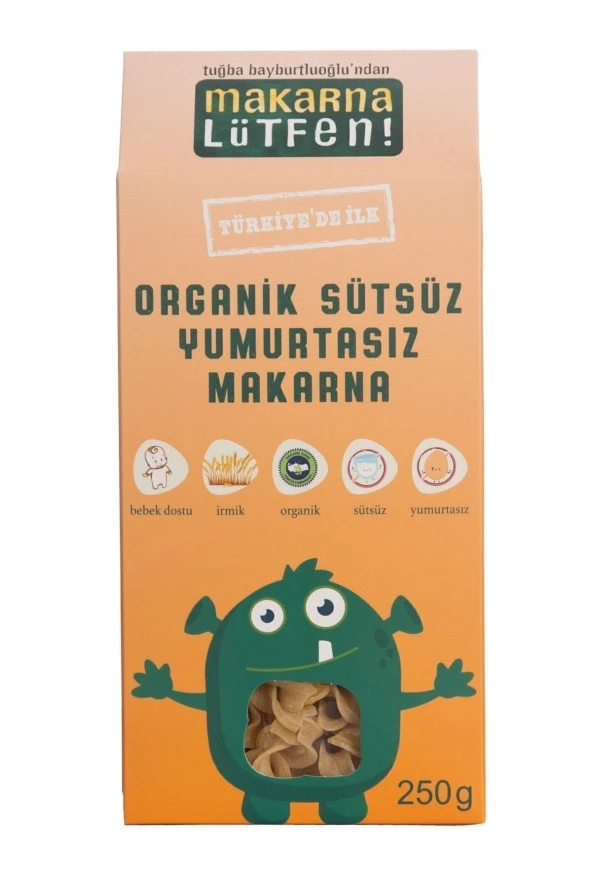 Organik Makarna (sütsüz Ve Yumurtasız-250 G)